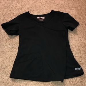 Asymmetrical Hem Grey’s anatomy brand scrub top